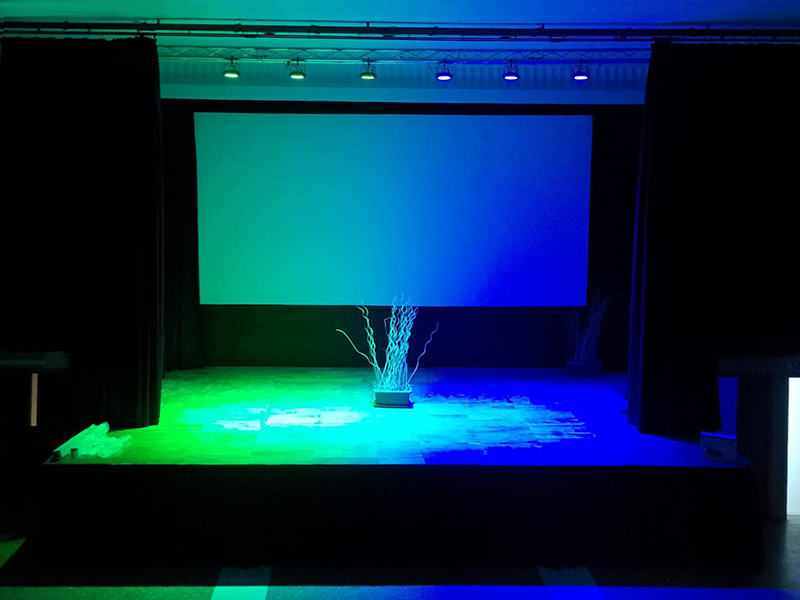 Iluminacion escenario